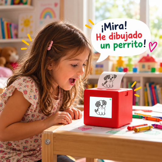PrintyGo™ — Impresora de Pegatinas con IA y Voz